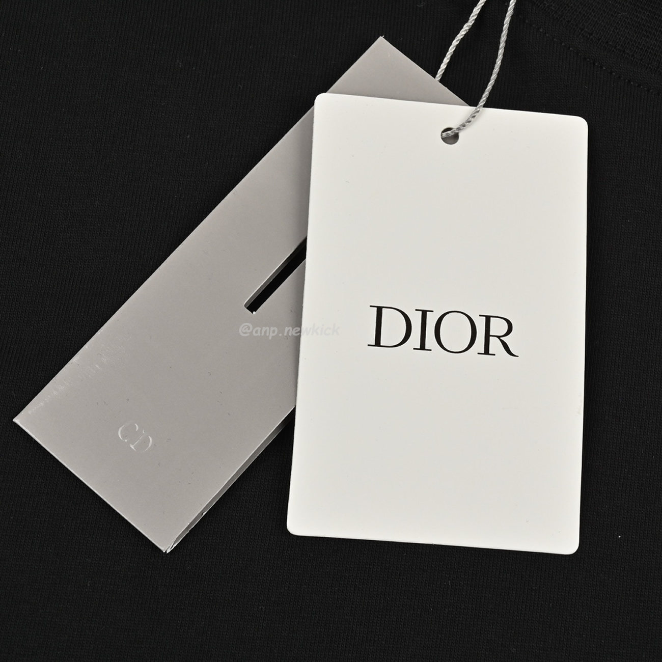 Dior Cd 3d Butterfly Letter Embroidered Pocket Short Sleeve T Shirt (6) - newkick.app